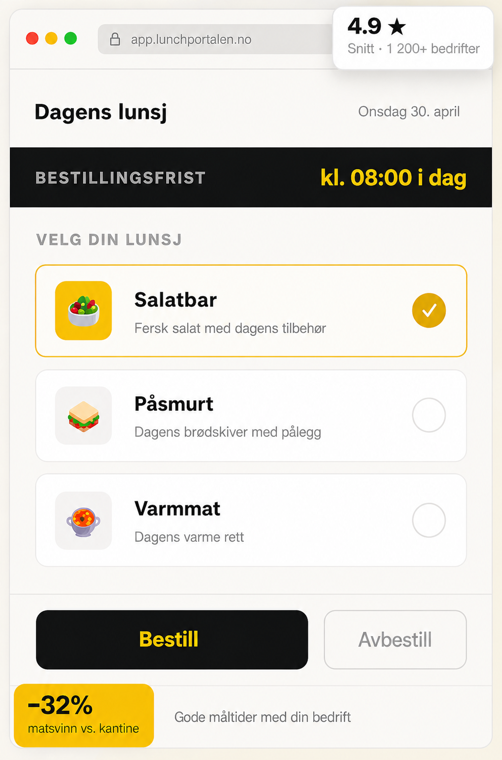 Lunsj